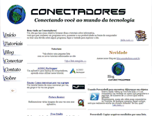 Tablet Screenshot of conectadores.com.br